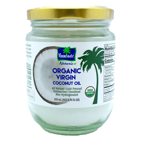 Parachute Organic Virgin Coconut Oil 200ml @SaveCo Online Ltd