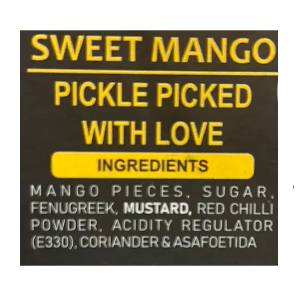 Pasand Sweet Mango Pickle 340g @SaveCo Online Ltd