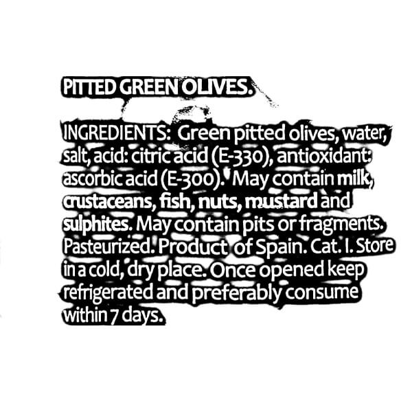 Larissa Pitted Green Olives 430g @SaveCo Online Ltd