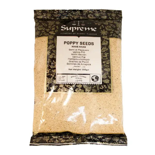 Supreme Poppy Seeds Khas Khas 300g @SaveCo Online Ltd