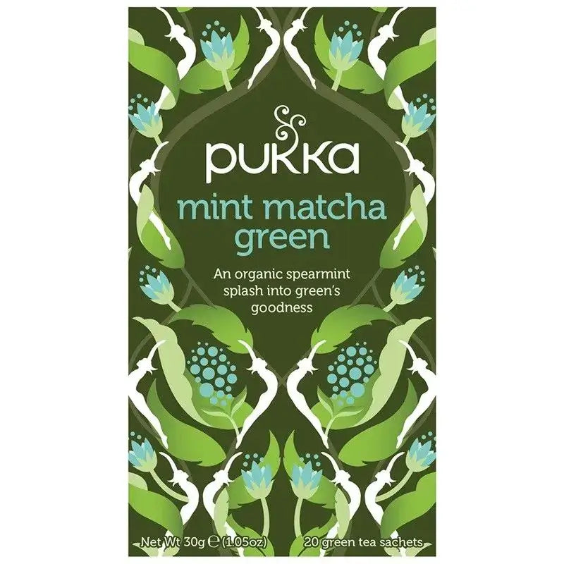Pukka Mint Matcha Green 20 Tea Sachets @SaveCo Online Ltd