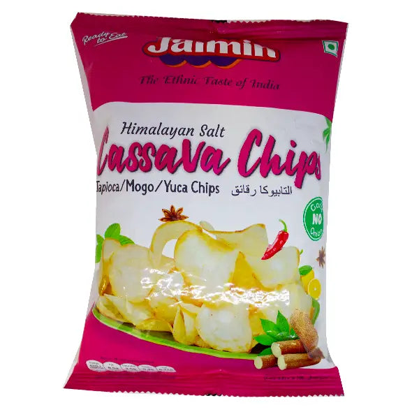 Jaimin Himalayan Salt Cassava Chips 100g  @SaveCo Online Ltd