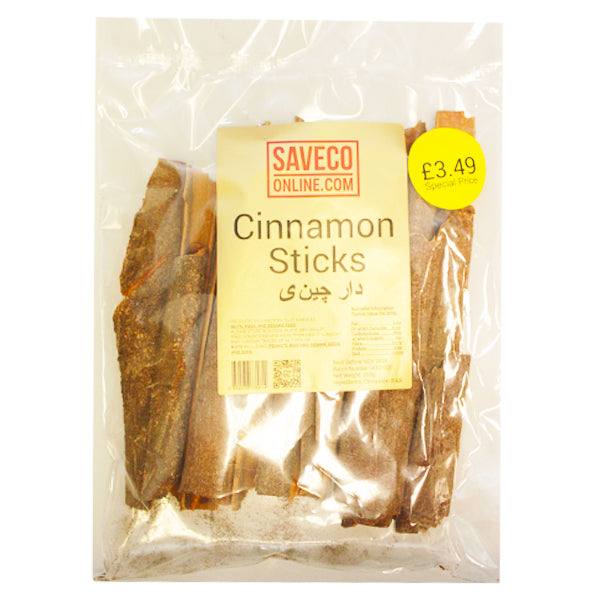 SaveCo Cinnamon Sticks 250g @SaveCo Online Ltd