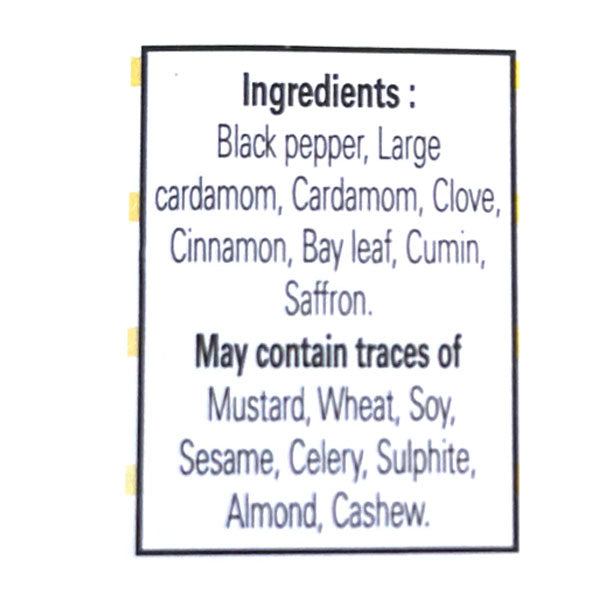 Shan Zafrani Garam Masala Powder 50g @SaveCo Online Ltd