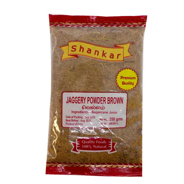 Shankar Jaggery Powder Brown 350g @SaveCo Online Ltd