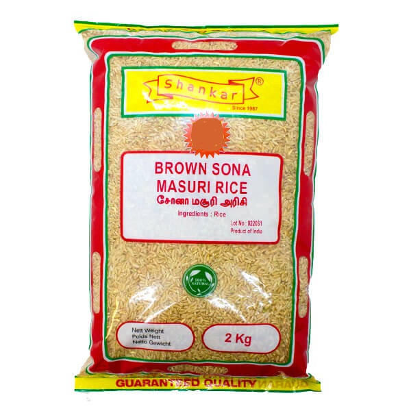 Shankar Brown Sona Masuri Rice 2kg@SaveCo Online Ltd