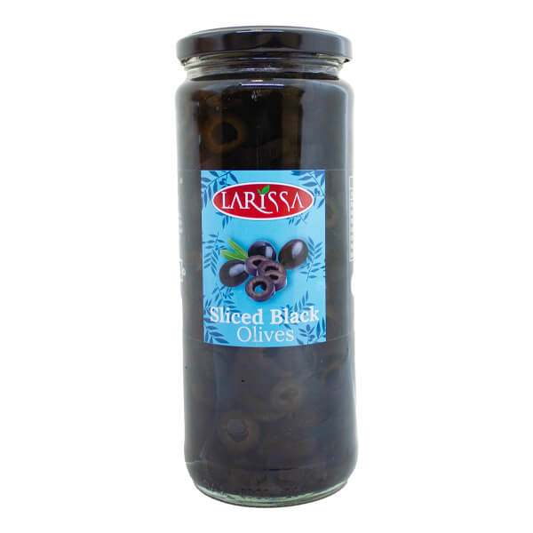Larissa Sliced Black Olives 430g @SaveCo Online Ltd