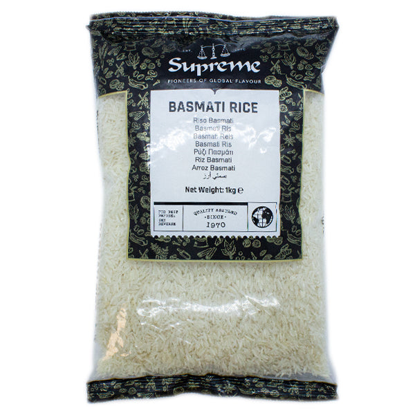 Supreme Basmati Rice 1kg | Online Grocery Shopping | SaveCo Online Ltd