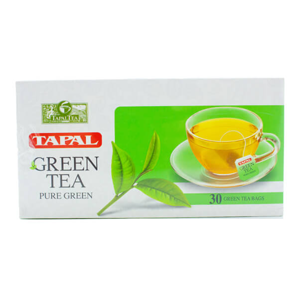 Tapal Green Tea Pure 30 Tea Bags 45g @SaveCo Online Ltd
