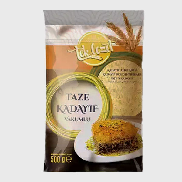 Teklezet Taze Tel Kadayif Dough-Threads 500g @SaveCo Online Ltd