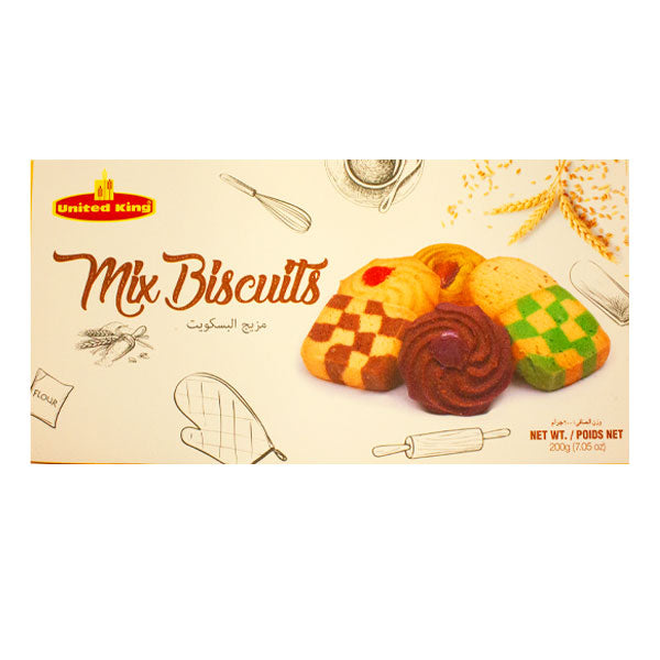 United King Mix Biscuits 200g @SaveCo Online Ltd