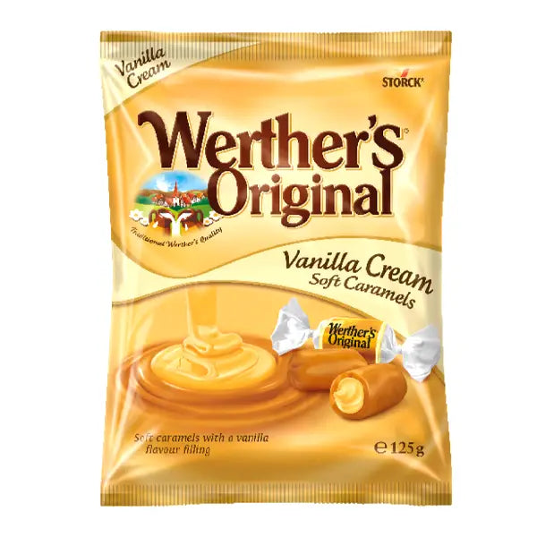 Werther's Original Vanilla Cream 125g   @SaveCo Online Ltd