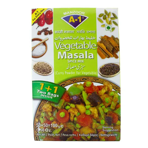 A-1 Vegetable Masala Spice Mix 100g  @SaveCo Online Ltd