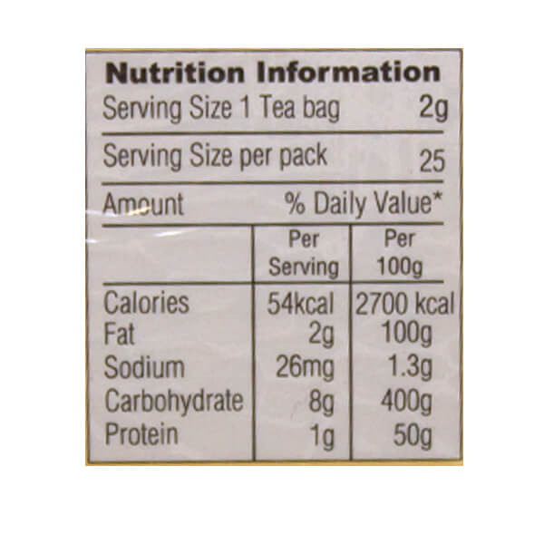 Vital Kashmiri Tea 25 Tea Bags @SaveCo Online Ltd 