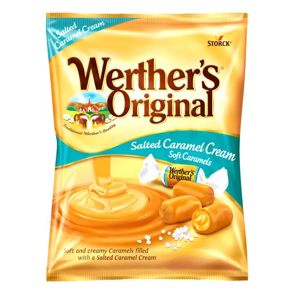Werther's Salted Caramel Cream 125g @SaveCo Online Ltd