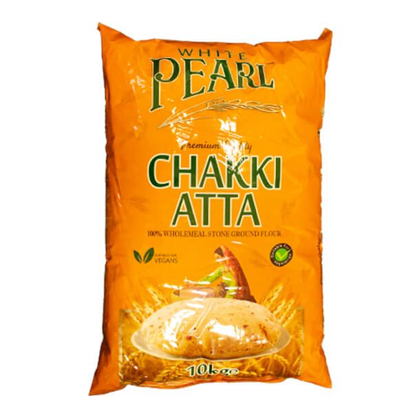 White Pearl Chakki Atta 10kg @SaveCo Online Ltd
