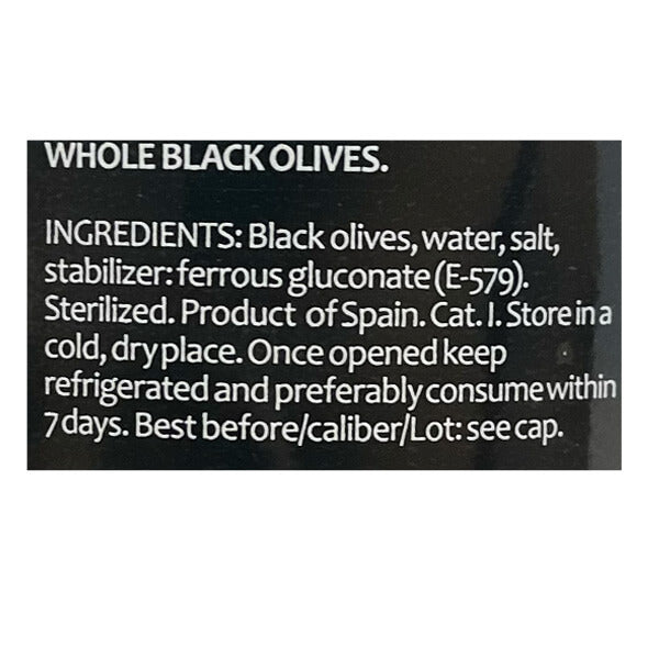 Larissa Whole Black Olives 935g @SaveCo Online Ltd