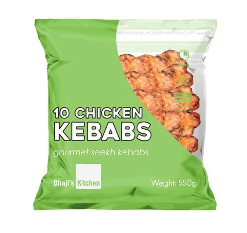 Bhaji's Kitchen Chicken Kebabs (10pck) @ SaveCo Online Ltd