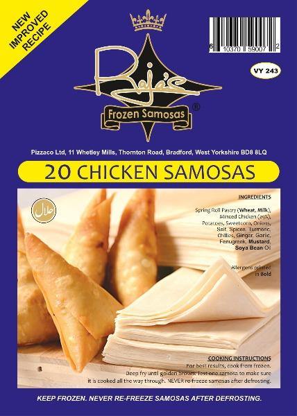 Rajas 20 Chicken Samosas @ SaveCo Online Ltd