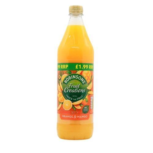 Robinsons Fruit Creations Orange & Mango (1ltr) @SaveCo Online Ltd