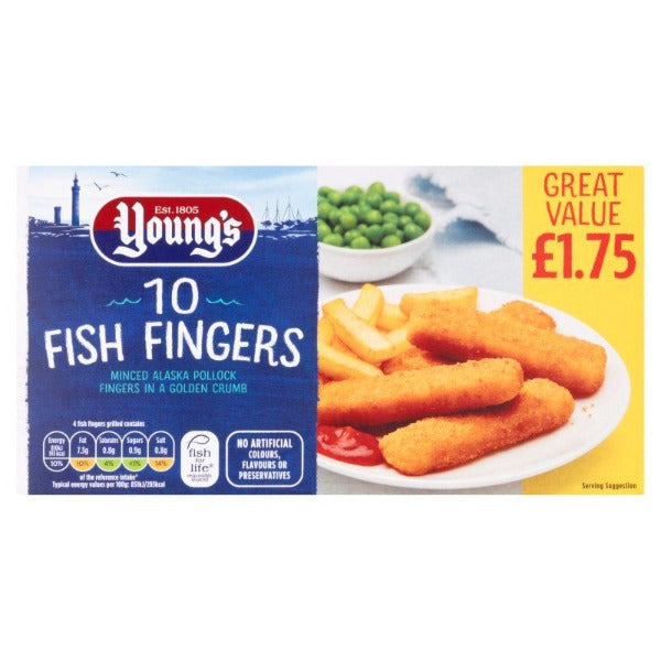 Young's 10 Fish Fingers