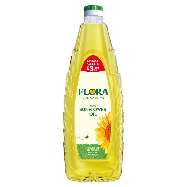 Flora Pure Sunflower Oil 1Ltr
