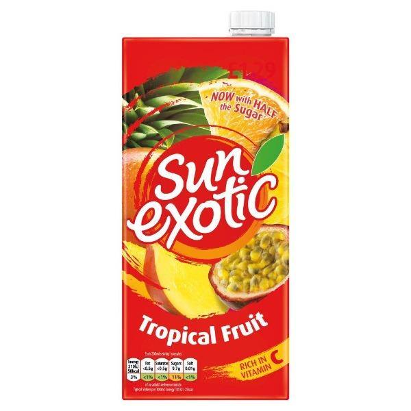 Sun Exotic Tropical (1L) Half Sugar @SaveCo Online Ltd