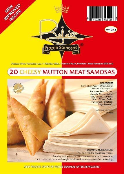 Rajas 20 Cheesy Mutton Meat Samosas @ SaveCo Online Ltd