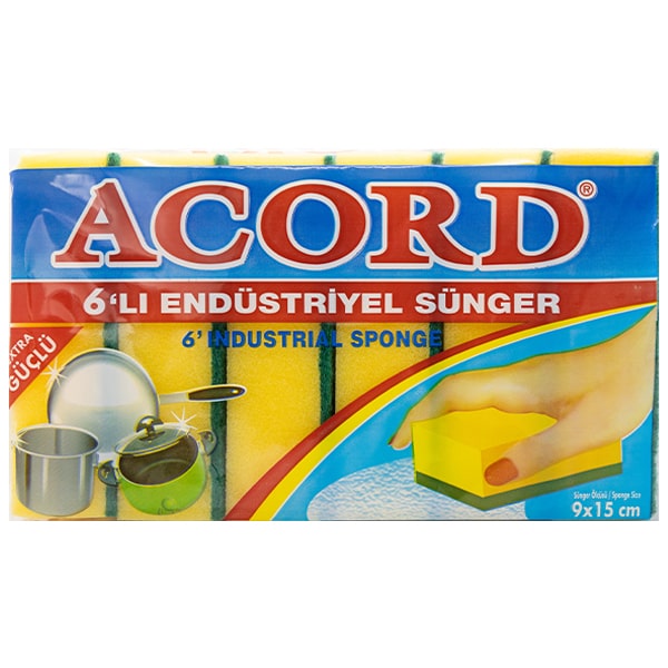 Acord 6 Industrial Sponges @ SaveCo Online Ltd