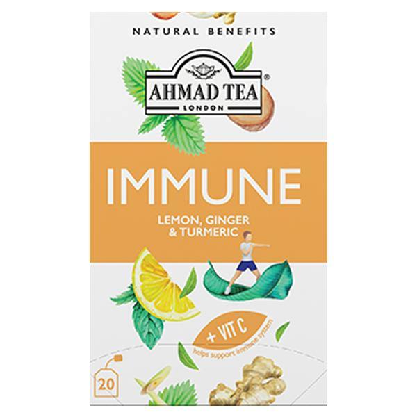 Ahmad Tea Immune Lemon, Ginger & Turmeric Tea @ SaveCo Online Ltd
