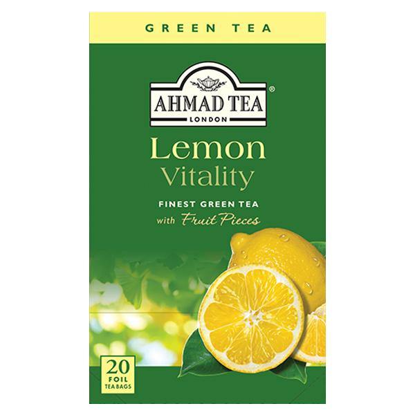 Ahmad Tea Lemon Vitality Green Tea @ SaveCo Online Ltd