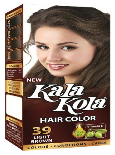 Alamgeer kala kola hair colour light brown 50ml - SaveCo Online Ltd.