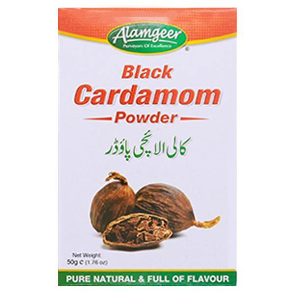 Alamgeer Black Cardamom Powder 50g SaveCo Online Ltd