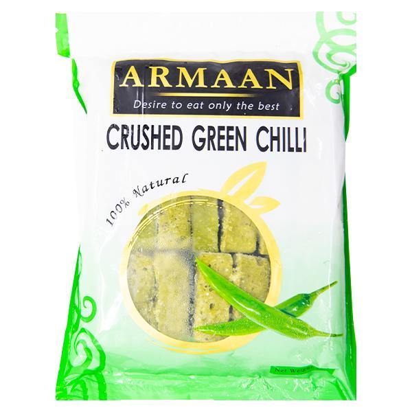 Armaan Crushed Green Chilli Cubes 400g @ SaveCo Online Ltd