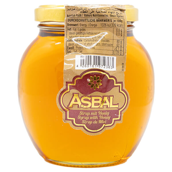 Asbal Syrup With Honey 450g @ Saveco Online Ltd