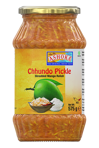 Ashoka Shredded Mango Pickles (Chundo) 575g