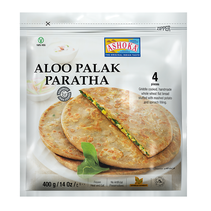 Frozen Aloo Palak Paratha (4 pack)