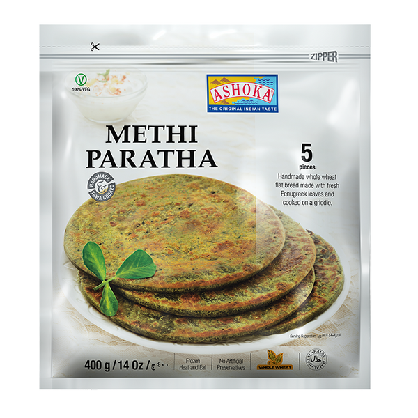 Frozen Ashoka Methi Paratha Indian Groceries Online SaveCo Online