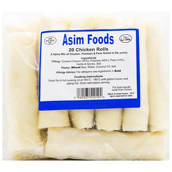 Asim Foods 20 Chicken Rolls @ SaveCo Online Ltd