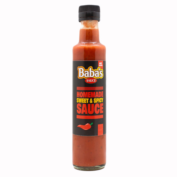 Baba's Homemade Sweet & Spicy Sauce 250ml @SaveCo Online Ltd