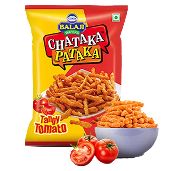 Balaji Chataka Pataka Tangy Tomato 65g @SaveCo Online Ltd