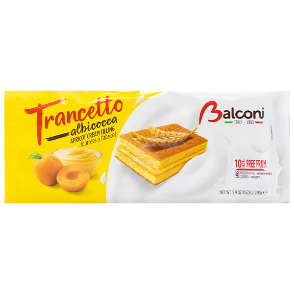 Balconi Trancetto Albicocca Apricot Cream Filling @ SaveCo Online Ltd