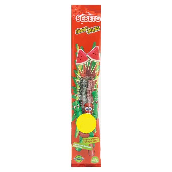 Bebeto Sour Sticks Watermelon Flavour Candy @ SaveCo Online Ltd