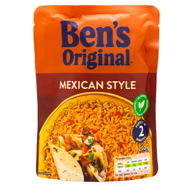 Ben's Original Mexican Style Rice 250g @ SaveCo Online Ltd