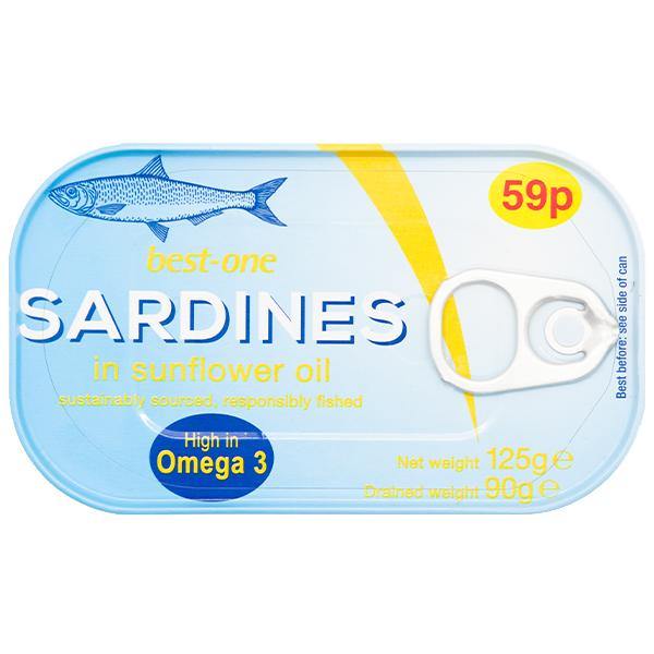Best One Sardines in sunflower Oil SaveCo Online Ltd
