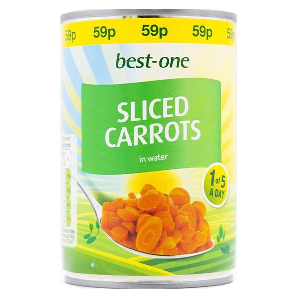 Best One Sliced Carrots 300g @ SaveCo Online Ltd