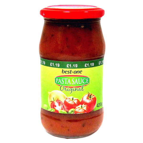 Best-one Pasta Sauce Original 420g @SaveCo Online Ltd