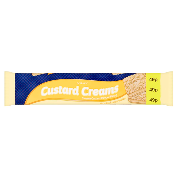 Best One Custard Creams (150g) @ SaveCo Online Ltd