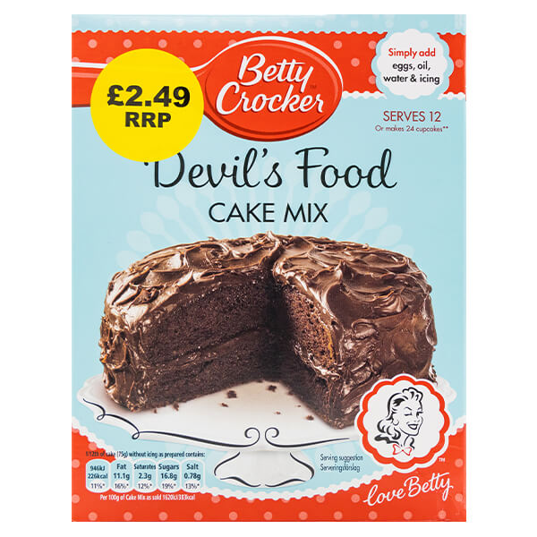 Betty Crocker Devil's Food Cake Mix @ SaveCo Online Ltd