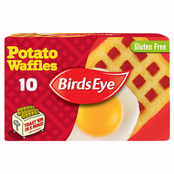 Birds Eye Potato Waffles 10pcs - 567g @SaveCo Online Ltd